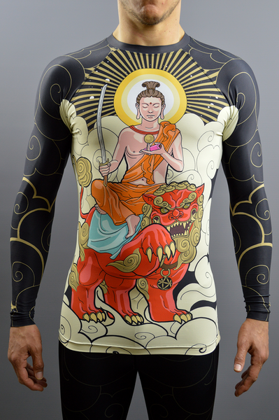 Buddha & Komainu Rashguard
