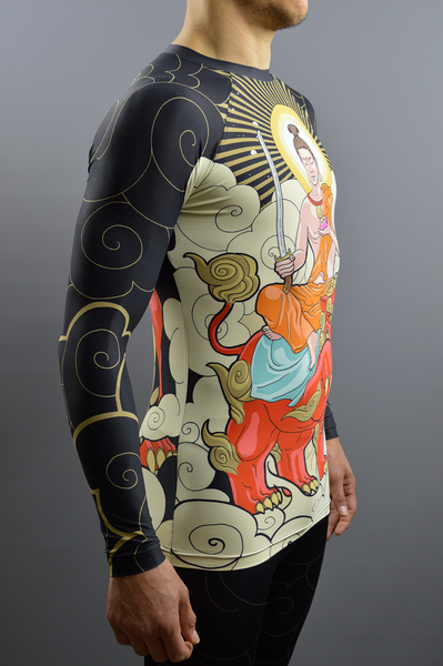 Buddha & Komainu Rashguard
