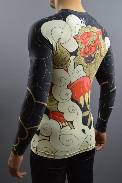 Buddha & Komainu Rashguard