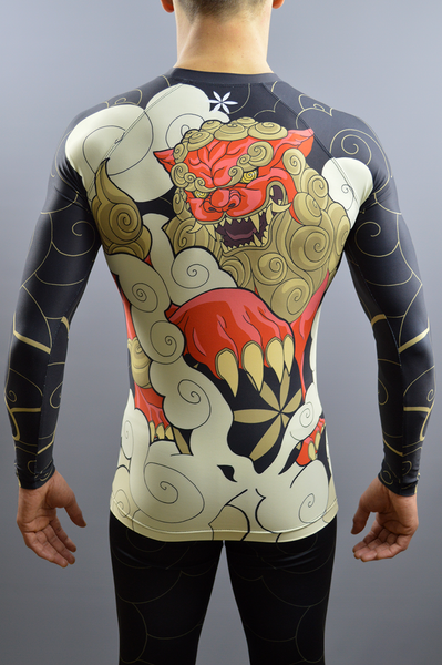 Buddha & Komainu Rashguard