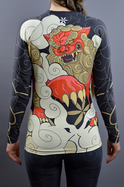 Buddha & Komainu Rashguard