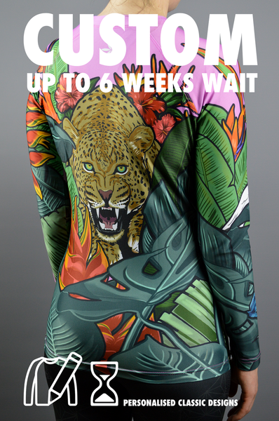 CUSTOM UNISEX Jungle Rashguard